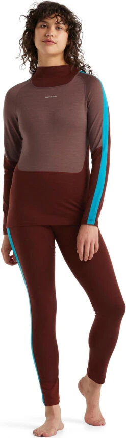 Icebreaker 200 Sonebula LS Crewe Base Layer Top - Women's|-|Couche De Base à Manches Longues Et Col Rond 200 Sonebula - Femme 24 Icebreaker 200 Sonebula LS Crewe Base Layer Top - Women's|-|Couche De Base à Manches Longues Et Col Rond 200 Sonebula - Femme -Icebreaker ICE IB0A59JU 7E 7ESatrand 20Outfit 20Mink