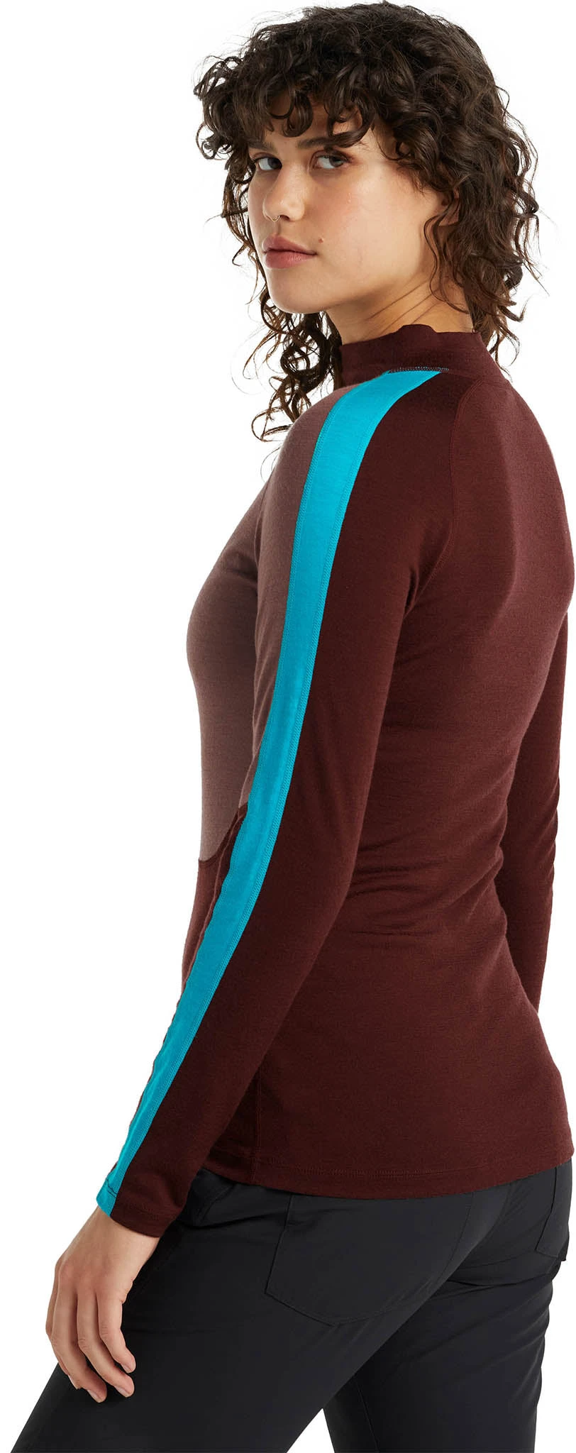 Icebreaker 200 Sonebula LS Crewe Base Layer Top - Women's|-|Couche De Base à Manches Longues Et Col Rond 200 Sonebula - Femme 7 Icebreaker 200 Sonebula LS Crewe Base Layer Top - Women's|-|Couche De Base à Manches Longues Et Col Rond 200 Sonebula - Femme - Image 5