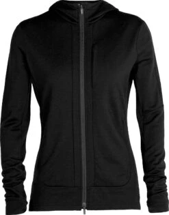 Icebreaker Quantum III LS Zip Hoodie - Women's|-|Chandail Quantum III LS - Femme