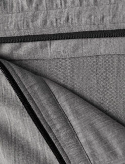 Icebreaker Quantum III Long Sleeve Zip Hoodie - Men's|-|Chandail Glissière à Capuchon Et Manches Longues Quantum III - Homme -Icebreaker ICE IB0A59JX 7E 7EDetail7 20Metro 20Heather 20 20Black 5a6075b8 ffe3 4850 a735 4804c3d3768a