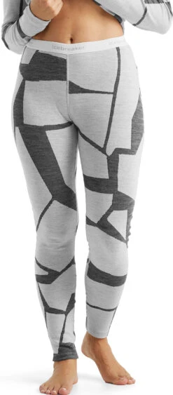 Icebreaker 250 Vertex Fractured Landscapes Leggings - Women's|-|Legging Fractured Landscapes De 250 Vertex - Femme 24 Icebreaker 250 Vertex Fractured Landscapes Leggings - Women's|-|Legging Fractured Landscapes De 250 Vertex - Femme -Icebreaker ICE IB0A59KA 7E 7EFront 20Snow