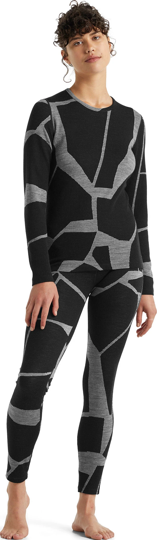 Icebreaker 250 Vertex Fractured Landscapes Leggings - Women's|-|Legging Fractured Landscapes De 250 Vertex - Femme 11 Icebreaker 250 Vertex Fractured Landscapes Leggings - Women's|-|Legging Fractured Landscapes De 250 Vertex - Femme - Image 9