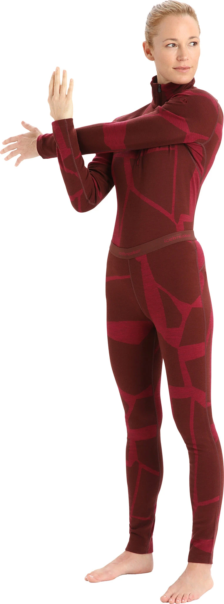 Icebreaker 250 Vertex Fractured Landscapes Leggings - Women's|-|Legging Fractured Landscapes De 250 Vertex - Femme 14 Icebreaker 250 Vertex Fractured Landscapes Leggings - Women's|-|Legging Fractured Landscapes De 250 Vertex - Femme - Image 12