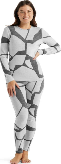 Icebreaker 250 Vertex Fractured Landscapes Leggings - Women's|-|Legging Fractured Landscapes De 250 Vertex - Femme 26 Icebreaker 250 Vertex Fractured Landscapes Leggings - Women's|-|Legging Fractured Landscapes De 250 Vertex - Femme -Icebreaker ICE IB0A59KA 7E 7EStandard 20Outfit 20Snow