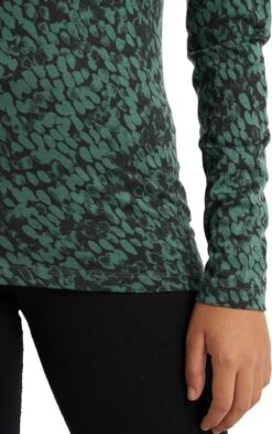 Icebreaker 200 Oasis Forest Shadows LS Crewe Baselayer - Women's|-|Couche De Base à Manches Longues Forest Shadows De 200 Oasis - Femme -Icebreaker ICE IB0A59KR 7E 7EDetail1 20Sage cf85b8ef f11d 4f40 b02e f6f2b2298c05
