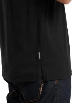 Icebreaker Merino Tech Lite II Short Sleeve Polo - Men's|-|Polo Tech Lite II En Laine Mérinos - Homme -Icebreaker ICE IB0A59LC 7E 7EDetail1 20Black