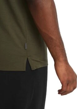 Icebreaker Merino Tech Lite II Short Sleeve Polo - Men's|-|Polo Tech Lite II En Laine Mérinos - Homme -Icebreaker ICE IB0A59LC 7E 7EDetail1 20Loden