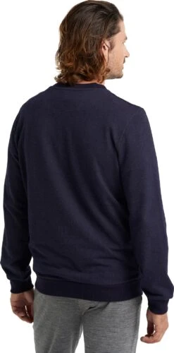 Icebreaker Central LS Sweatshirt - Men's|-|Chandail à Capuchon à Manches Longues Central - Homme -Icebreaker ICE IB0A59LG 7E 7EBack 20Midnight 20Navy
