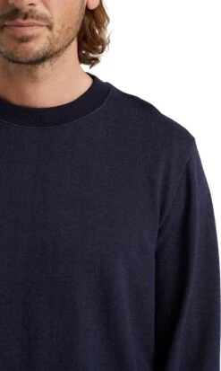 Icebreaker Central LS Sweatshirt - Men's|-|Chandail à Capuchon à Manches Longues Central - Homme -Icebreaker ICE IB0A59LG 7E 7EDetail1 20Midnight 20Navy