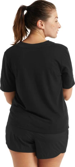 Icebreaker ZoneKnit SS Tee - Women's|-|T-shirt à Manches Courtes ZoneKnit - Femme -Icebreaker ICE IB0A59LJ 7E 7EBack 20Black 0ba1c05a 2d16 4a89 93fa c677d739e28b