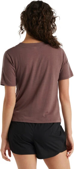 Icebreaker ZoneKnit SS Tee - Women's|-|T-shirt à Manches Courtes ZoneKnit - Femme -Icebreaker ICE IB0A59LJ 7E 7EBack 20Mink