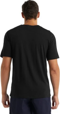 Icebreaker Meteroa Short Sleeve Tee - Men's|-|T-shirt à Manches Courtes Meteroa - Homme -Icebreaker ICE IB0A59LK 7E 7EBack 20Black