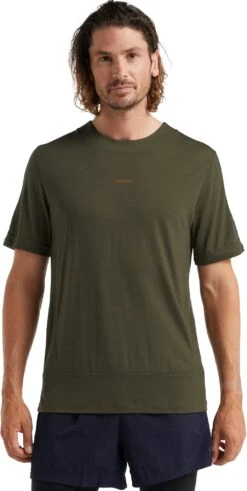 Icebreaker Meteroa Short Sleeve Tee - Men's|-|T-shirt à Manches Courtes Meteroa - Homme -Icebreaker ICE IB0A59LK 7E 7EFront 20Loden