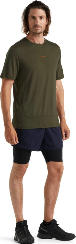 Icebreaker Meteroa Short Sleeve Tee - Men's|-|T-shirt à Manches Courtes Meteroa - Homme -Icebreaker ICE IB0A59LK 7E 7EStandard 20Outfit 20Loden