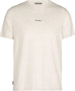 Icebreaker Central SS Tee - Men's|-|T-shirt à Manches Courtes Central - Homme 24 Icebreaker Central SS Tee - Men's|-|T-shirt à Manches Courtes Central - Homme -Icebreaker ICE IB0A59LP 7EEcru 20Heather