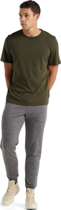 Icebreaker Central SS Tee - Men's|-|T-shirt à Manches Courtes Central - Homme 41 Icebreaker Central SS Tee - Men's|-|T-shirt à Manches Courtes Central - Homme -Icebreaker ICE IB0A59LP 7E 7EFront 20Loden