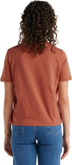Icebreaker Central SS Tee - Women's|-|T-shirt à Manches Courtes Central - Femme -Icebreaker ICE IB0A59LT 7E 7EBack 20Clay