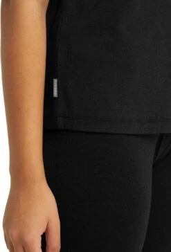 Icebreaker Central SS Tee - Women's|-|T-shirt à Manches Courtes Central - Femme -Icebreaker ICE IB0A59LT 7E 7EDetail 20Black 8fa725fe c29e 4e96 879e 3e7fec016af2