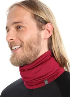 Icebreaker Flexi Chute Merino Headwear - Unisex|-|Cache-cou En Laine Mérinos Flexi Chute - Unisexe -Icebreaker ICE IB100962 7E 7ESide1 20Cherry a0e7bec7 0ce3 4049 8b3f 55d0b787da3d