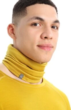 Icebreaker Flexi Chute Merino Headwear - Unisex|-|Cache-cou En Laine Mérinos Flexi Chute - Unisexe -Icebreaker ICE IB100962 7E 7ESide1 20Silent 20Gold 4090938c d26c 462c b4c0 7218496699e0