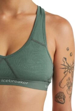 Icebreaker Sprite Racerback Bra - Women's |-|Brassière Sprite Racerback - Femme -Icebreaker ICE IB103020 7E 7EDetail 20Sage ea9231dc 526d 435f 8d01 465edd8054d5