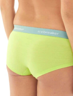 Icebreaker Sprite Hot Pants - Women's|-|Culotte Sprite Hot - Femme -Icebreaker ICE IB103023 7E 7EBack 20Aloe
