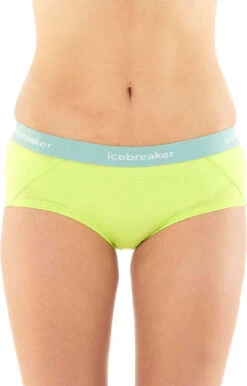 Icebreaker Sprite Hot Pants - Women's|-|Culotte Sprite Hot - Femme -Icebreaker ICE IB103023 7E 7EFront1 20Aloe