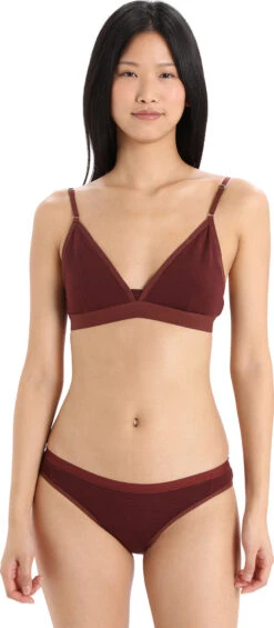 Icebreaker Siren Bra - Women's|-|Soutien-gorge Siren - Femme -Icebreaker ICE IB103026 7E 7EFront 20Espresso 4a17588e 8022 4ae2 93b2 7db4473475ef