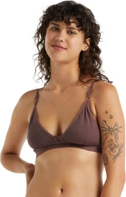 Icebreaker Siren Bra - Women's|-|Soutien-gorge Siren - Femme -Icebreaker ICE IB103026 7E 7EFront 20Mink