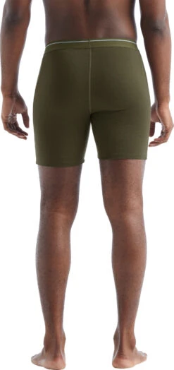 Icebreaker Anatomica Long Boxers - Men's|-|Boxeurs Longs Anatomica - Homme -Icebreaker ICE IB103055 7E 7EBack 20Loden