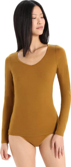 Icebreaker Siren Merino Long Sleeve Sweetheart T-Shirt - Women's|-|Haut à Encolure Ronde Et Manches Longues Siren Long Sleeve Sweetheart En Mérinos - Femmes 27 Icebreaker Siren Merino Long Sleeve Sweetheart T-Shirt - Women's|-|Haut à Encolure Ronde Et Manches Longues Siren Long Sleeve Sweetheart En Mérinos - Femmes -Icebreaker ICE IB103194 7E 7EFront 20Clove dd8a9884 982b 4368 97f1 54d300a08c91