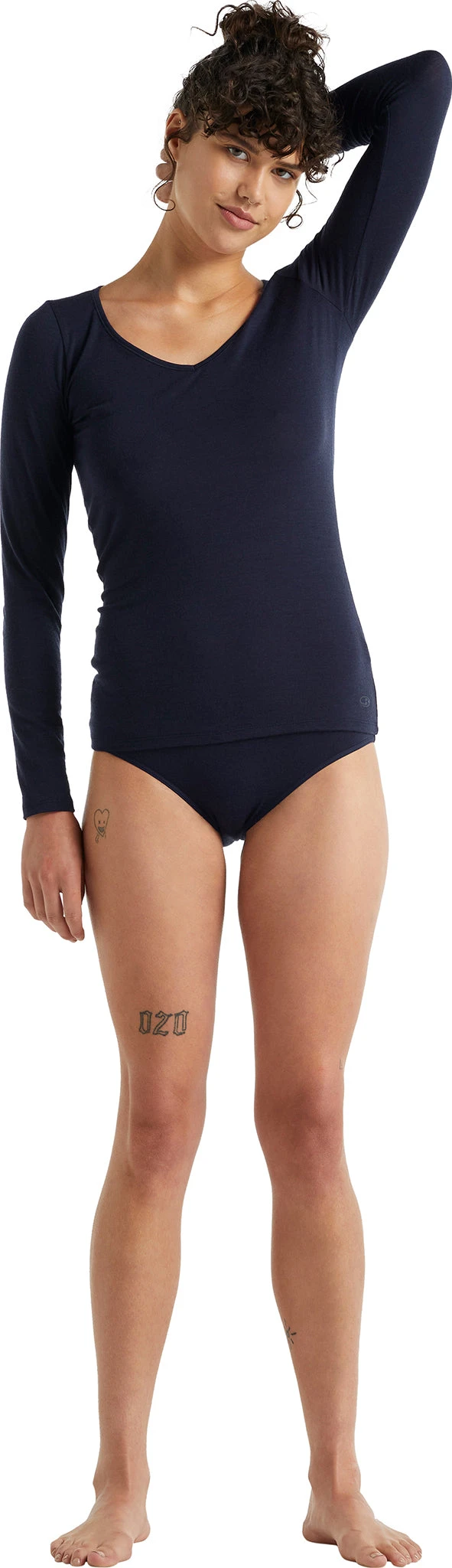 Icebreaker Siren Merino Long Sleeve Sweetheart T-Shirt - Women's|-|Haut à Encolure Ronde Et Manches Longues Siren Long Sleeve Sweetheart En Mérinos - Femmes 11 Icebreaker Siren Merino Long Sleeve Sweetheart T-Shirt - Women's|-|Haut à Encolure Ronde Et Manches Longues Siren Long Sleeve Sweetheart En Mérinos - Femmes - Image 9