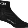 Icebreaker Run+ Ultralight Mini Socks - Men's|-|Bas Run+ Ultralight Mini - Homme 2 Icebreaker Run+ Ultralight Mini Socks - Men's|-|Bas Run+ Ultralight Mini - Homme -Icebreaker ICE IB104213 7EBlack 20 20Snow