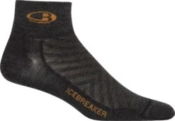 Icebreaker Run+ Ultralight Mini Socks - Women's|-|Bas Run+ Ultralight Mini - Femme 15 Icebreaker Run+ Ultralight Mini Socks - Women's|-|Bas Run+ Ultralight Mini - Femme -Icebreaker ICE IB104216 7EJet 20Heather
