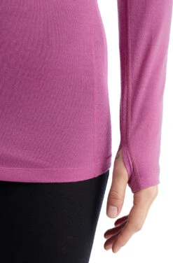 Icebreaker 150 Zone LS Crewe Baselayer Top - Women's|-|Couche De Base à Manches Longues Et Col Rond 150 Zone - Femme -Icebreaker ICE IB104331 7E 7EDetail3 20Cosmic