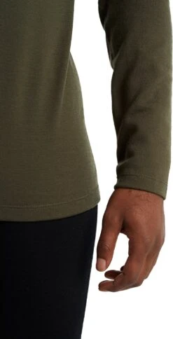Icebreaker 260 Tech LS Crewe Baselayer - Men's|-|Couche De Base à Manches Longues 260 Tech - Homme -Icebreaker ICE IB104371 7E 7EDetail1 20Loden