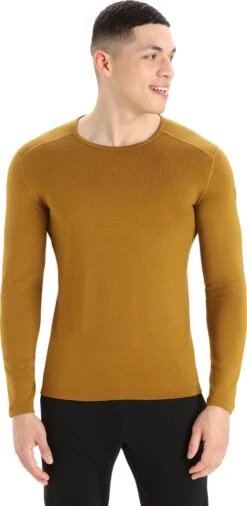 Icebreaker 260 Tech LS Crewe Baselayer - Men's|-|Couche De Base à Manches Longues 260 Tech - Homme -Icebreaker ICE IB104371 7E 7EFront 20Clove