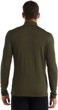 Icebreaker 260 Tech LS Half Zip Base Layer - Men's|-|Couche De Base à Demi-glissière Et Manches Longues 260 Tech - Homme -Icebreaker ICE IB104372 7E 7EBack 20Loden
