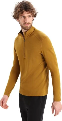 Icebreaker 260 Tech LS Half Zip Base Layer - Men's|-|Couche De Base à Demi-glissière Et Manches Longues 260 Tech - Homme -Icebreaker ICE IB104372 7E 7ESide 20Clove c03ef911 fdce 4217 ba9d 807e97d025ca