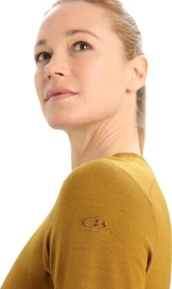 Icebreaker 260 Tech Merino Long Sleeve Crewe Thermal Top - Women's|-|Haut Thermique à Manches Longues Et Col Rond En Laine Mérinos 260 Tech - Femme -Icebreaker ICE IB104387 7E 7EDetail1 20Clove