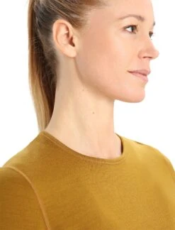 Icebreaker 260 Tech Merino Long Sleeve Crewe Thermal Top - Women's|-|Haut Thermique à Manches Longues Et Col Rond En Laine Mérinos 260 Tech - Femme -Icebreaker ICE IB104387 7E 7EDetail2 20Clove