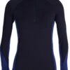 Icebreaker 260 Zone LS Half Zip Baselayer - Women's|-|Couche De Base à Demi-glissière Et Manches Longues 260 Zone - Femme 2 Icebreaker 260 Zone LS Half Zip Baselayer - Women's|-|Couche De Base à Demi-glissière Et Manches Longues 260 Zone - Femme -Icebreaker ICE IB104394 7EMidnight 20Navy