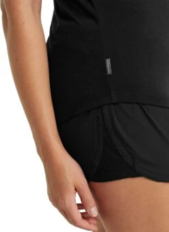 Icebreaker Sphere SS Low Crewe T-Shirt - Women's |-|T-shirt à Manches Courtes Et Col Rond Sphere Low - Femme -Icebreaker ICE IB104680 7E 7EDetail 20Black