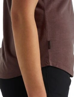 Icebreaker Sphere SS Low Crewe T-Shirt - Women's |-|T-shirt à Manches Courtes Et Col Rond Sphere Low - Femme -Icebreaker ICE IB104680 7E 7EDetail 20Mink