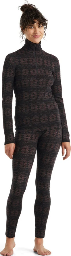 Icebreaker 250 Vertex Crystalline Leggings - Women's|-|Legging Crystalline De 250 Vertex - Femme -Icebreaker ICE IB104721 7E 7EStandard 20Outfit 20Black