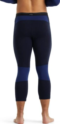 Icebreaker 260 Zone 3/4 Leggings - Men's|-|Legging 3/4 De 260 Zone - Homme -Icebreaker ICE IB104890 7E 7EBack 20Midnight 20Navy 5524d80d ddb7 47eb 80b1 b9719dee1f24
