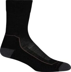 Icebreaker Hike+ Light Crew Socks - Women's|-|Bas Hike+ Light Crew - Femme -Icebreaker ICE IB105099 7EBlack