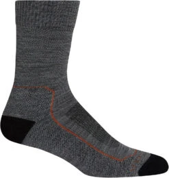 Icebreaker Hike+ Light Crew Socks - Women's|-|Bas Hike+ Light Crew - Femme -Icebreaker ICE IB105099 7EGritstone 20Heather