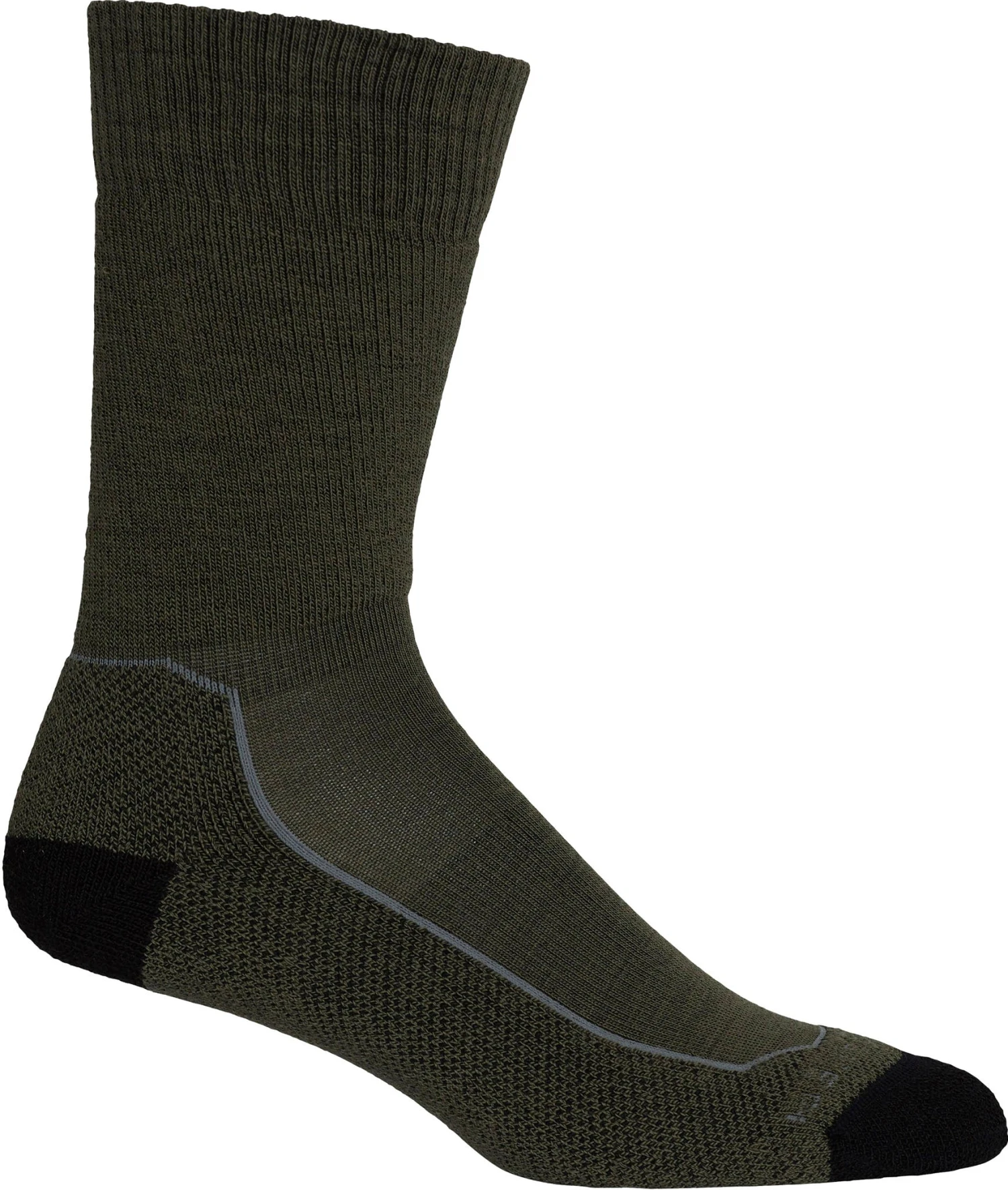 Icebreaker Hike+ Medium Crew Socks - Men's|-|Bas Hike+ Medium Crew - Homme 5 Icebreaker Hike+ Medium Crew Socks - Men's|-|Bas Hike+ Medium Crew - Homme - Image 3
