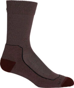 Icebreaker Hike+ Light Crew Socks - Men's|-|Bas Hike+ Light Crew - Homme -Icebreaker ICE IB105103 7EMink 20 20Espresso 20 20Black